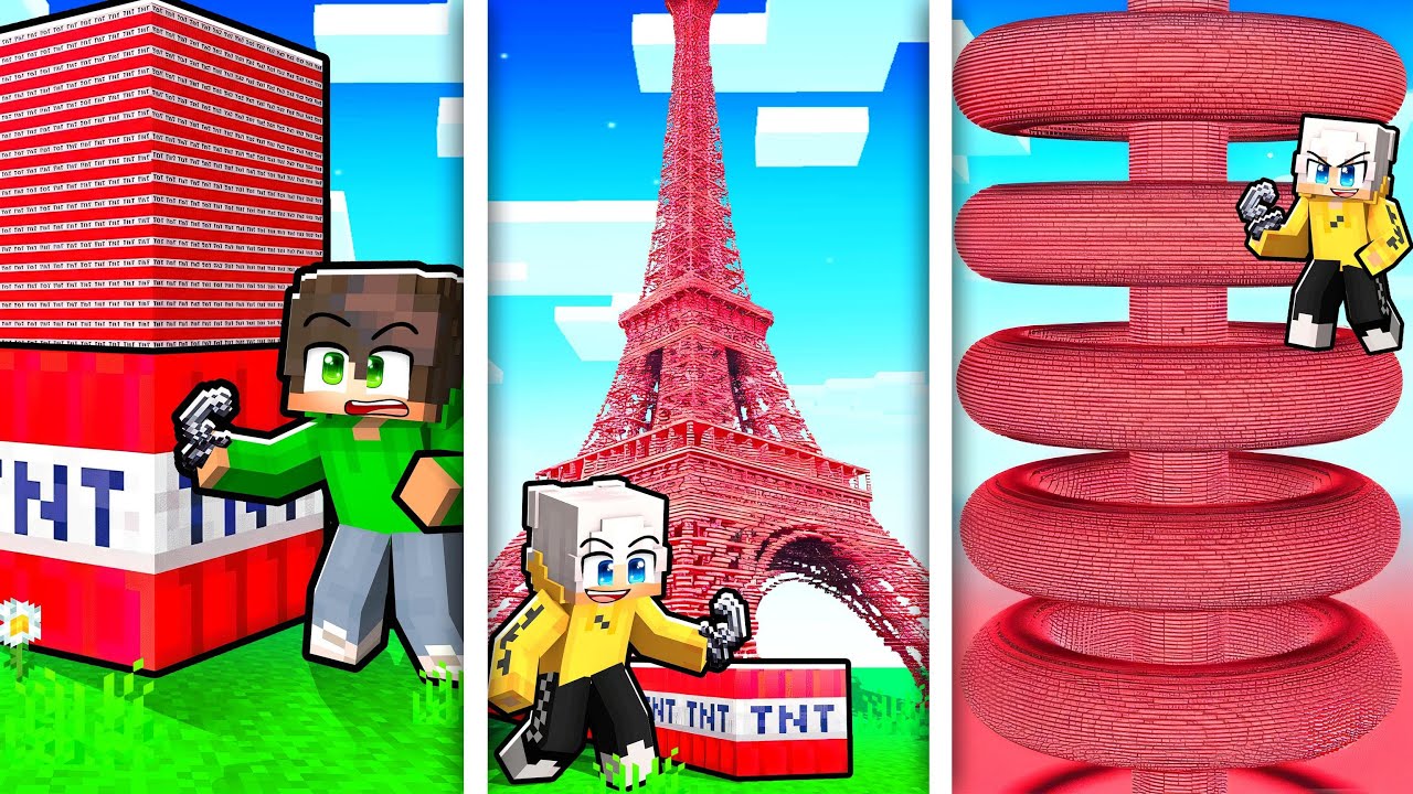 Faccio ESPLODERE OGNI TNT SEGRETA di Minecraft!