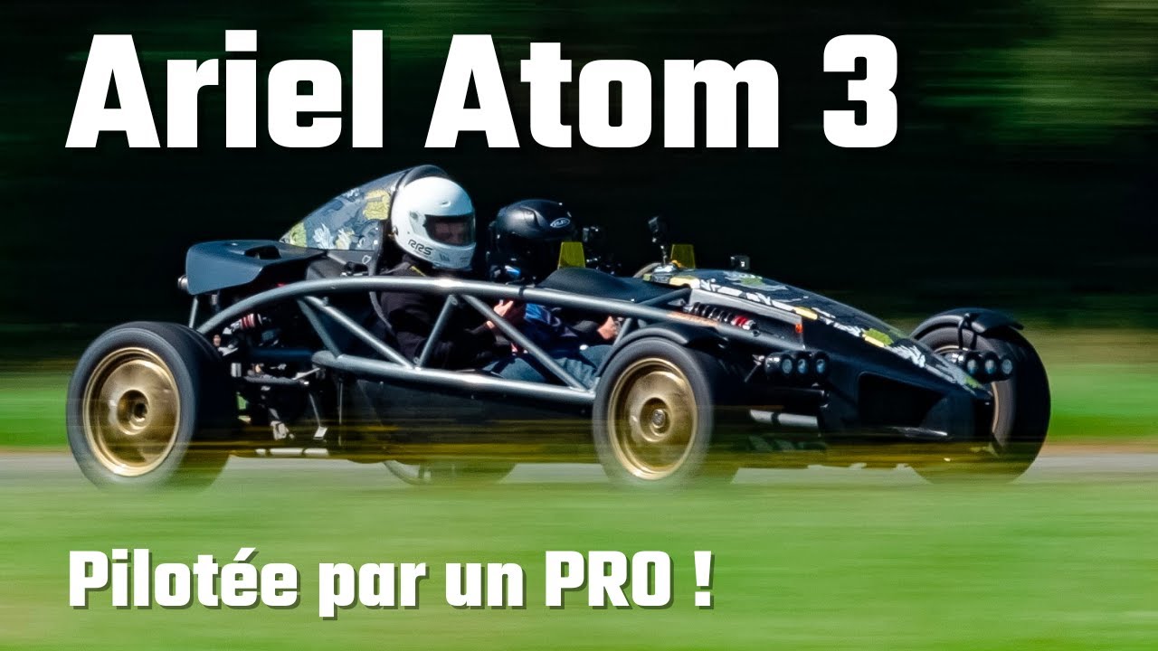 Ariel Atom 3 pilotée par un PRO !