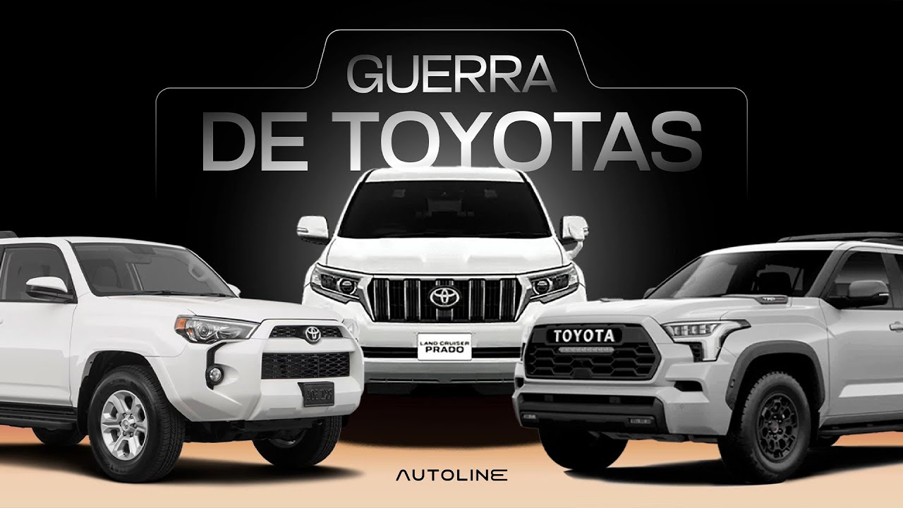 Guerra de Toyotas: Prado vs 4Runner vs Sequoia | Autoline