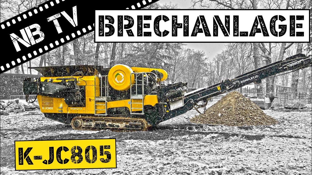 Komplet K-JC805 | Backenbrecher auf Raupenfahrwerk