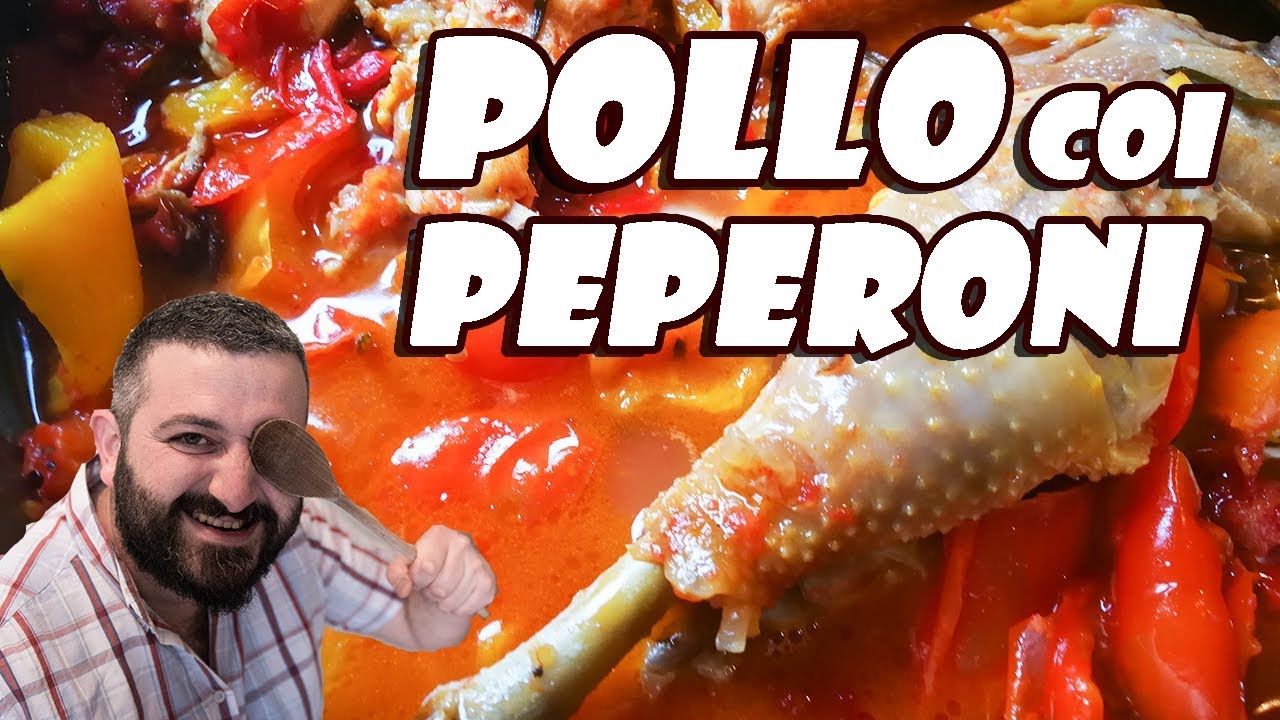 107 - Pollo con i peperoni (ricetta romana di Ferragosto)