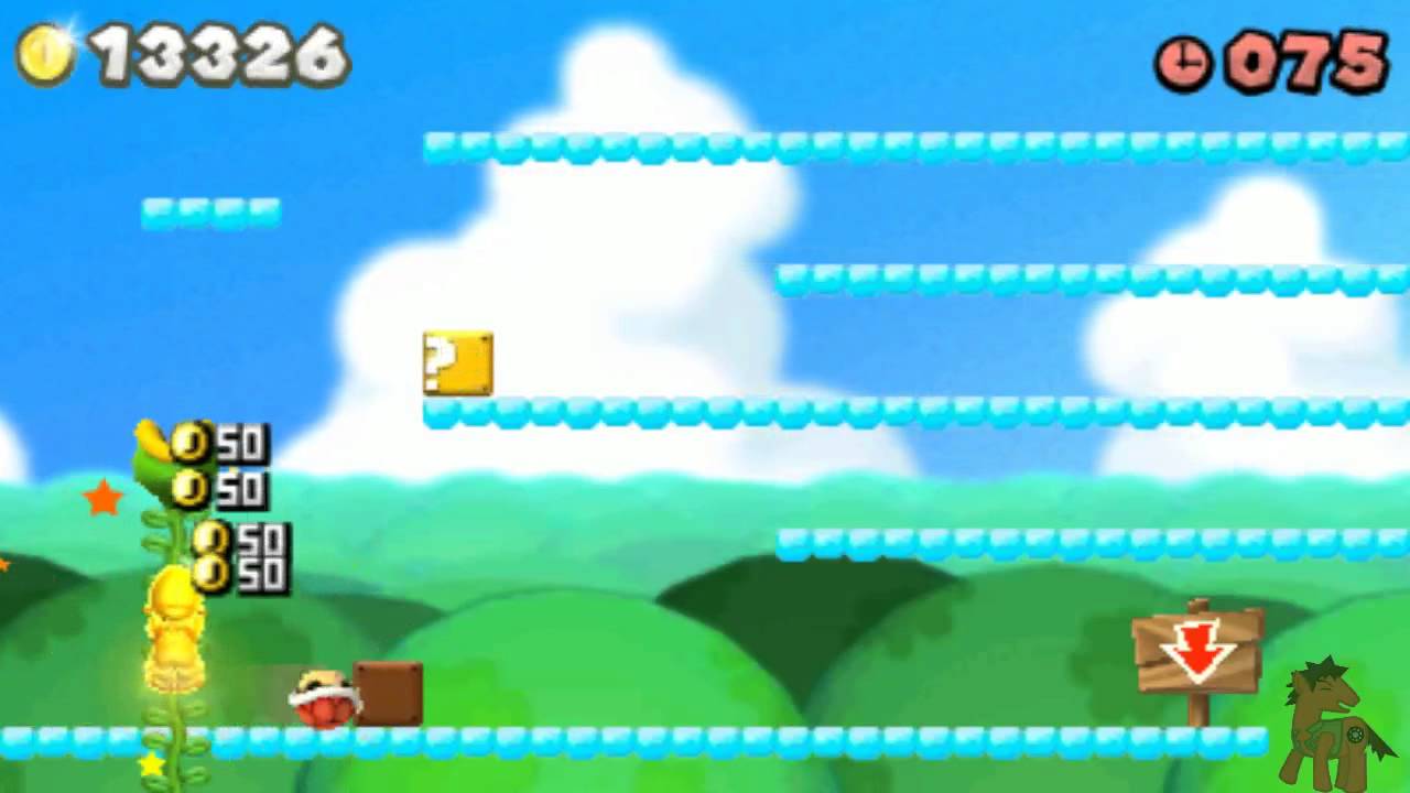 New Super Mario Bros. 2 Coin Rush Mode- World 3-4 [How to get 30,000 coins max!]