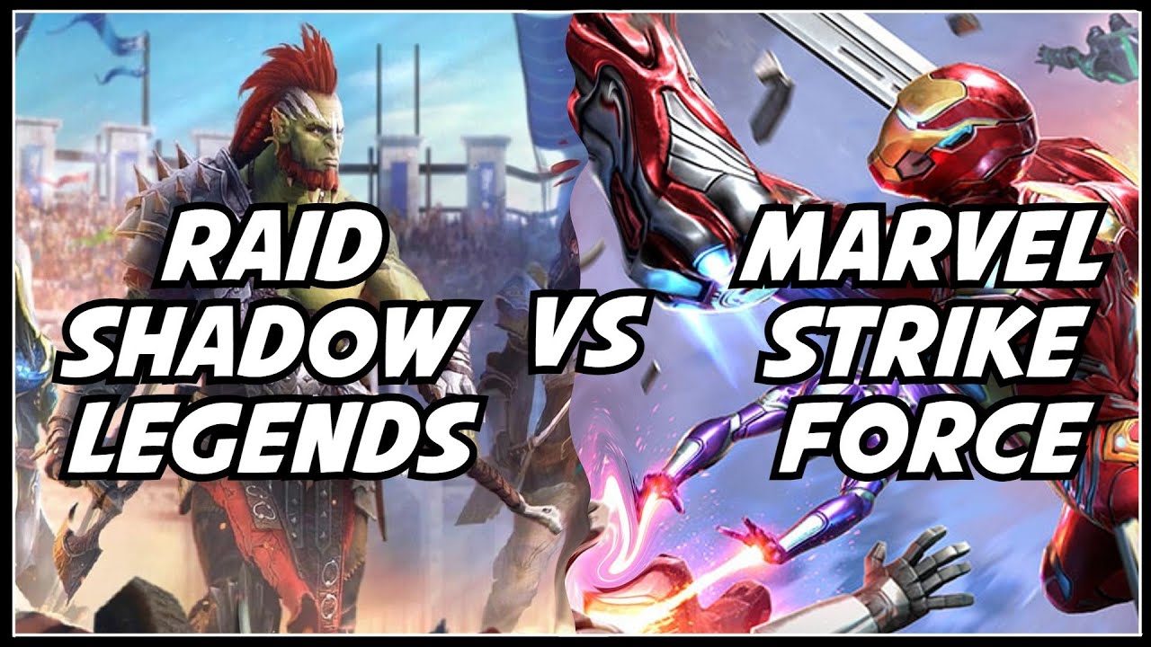 Raid Shadow Legend Vs Marvel Strike Force | Which Is The Best Hero Collector?