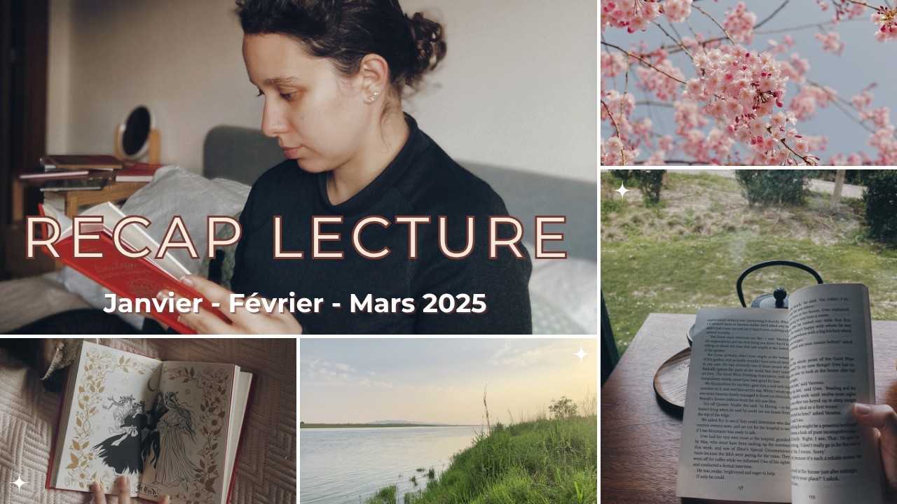 3 mois de lectures variées 📖 | Ce que j’ai aimé (ou pas) de Janvier à Mars 2025