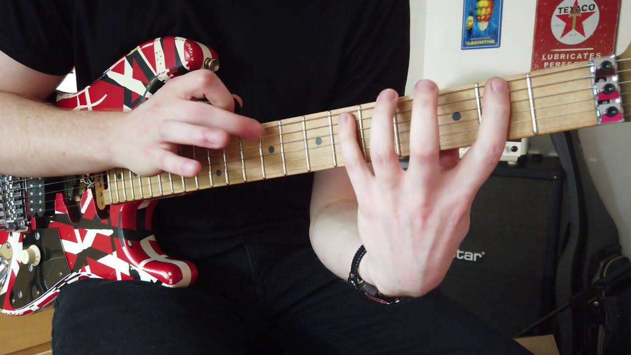 Testing the BRAND NEW EVH Striped Series 'Frankie' 🎸🎶🎵🔥