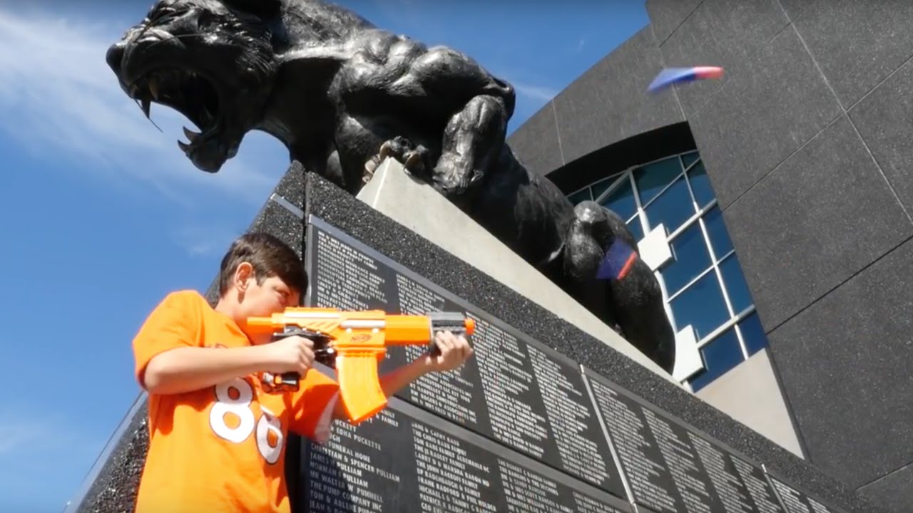 Nerf War: The Chase 2 (Super Bowl Special)