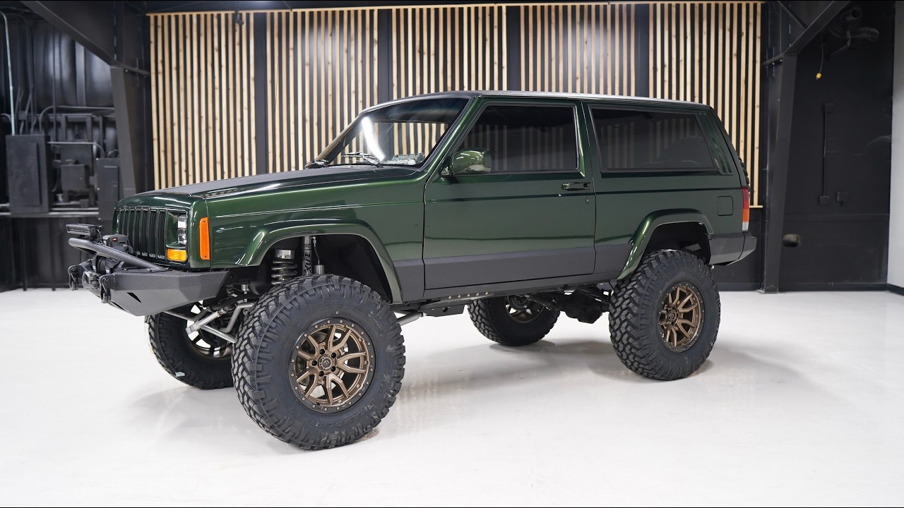DAVIS AUTOSPORTS - Видео о ходе работ над эксклюзивным Cherokee XJ