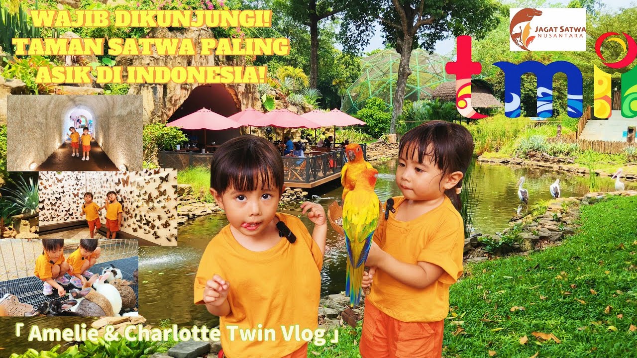EXPLORE TMII FAMILY TRIP BELAJAR BUDAYA DAN WISATA SERU DI JAKARTA | AMELIE & CHARLOTTE TWIN VLOG