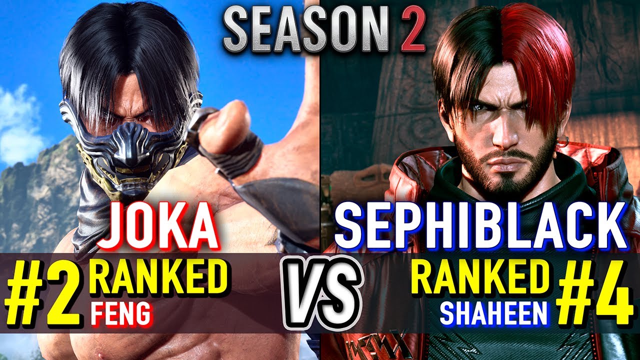 T8 🔥 JOKA (#2 Ranked Feng) vs SEPHIBLACK (#4 Ranked Shaheen) 🔥 Tekken 8 High Level Gameplay