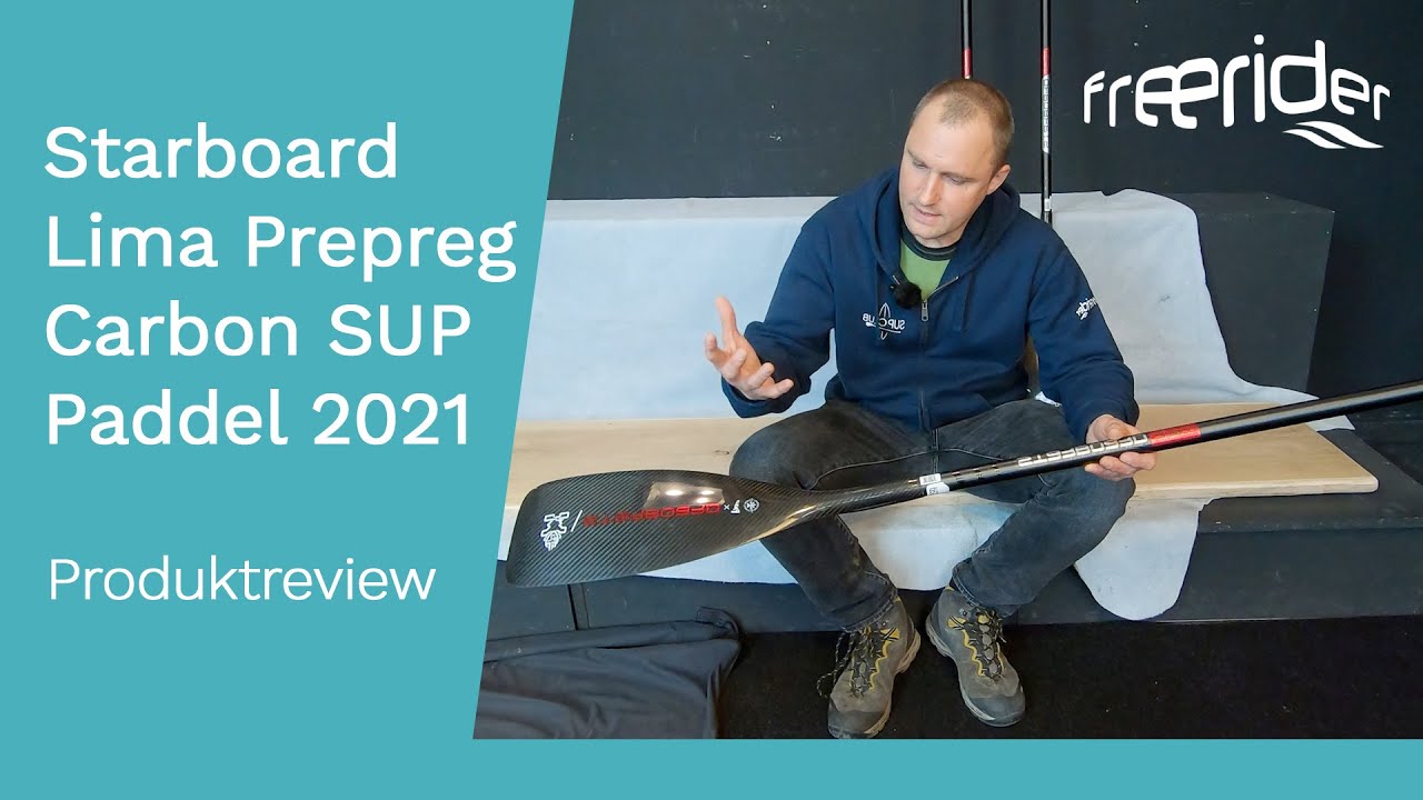 Starboard Lima Prepreg Carbon SUP Paddel 2021 - Produktreview