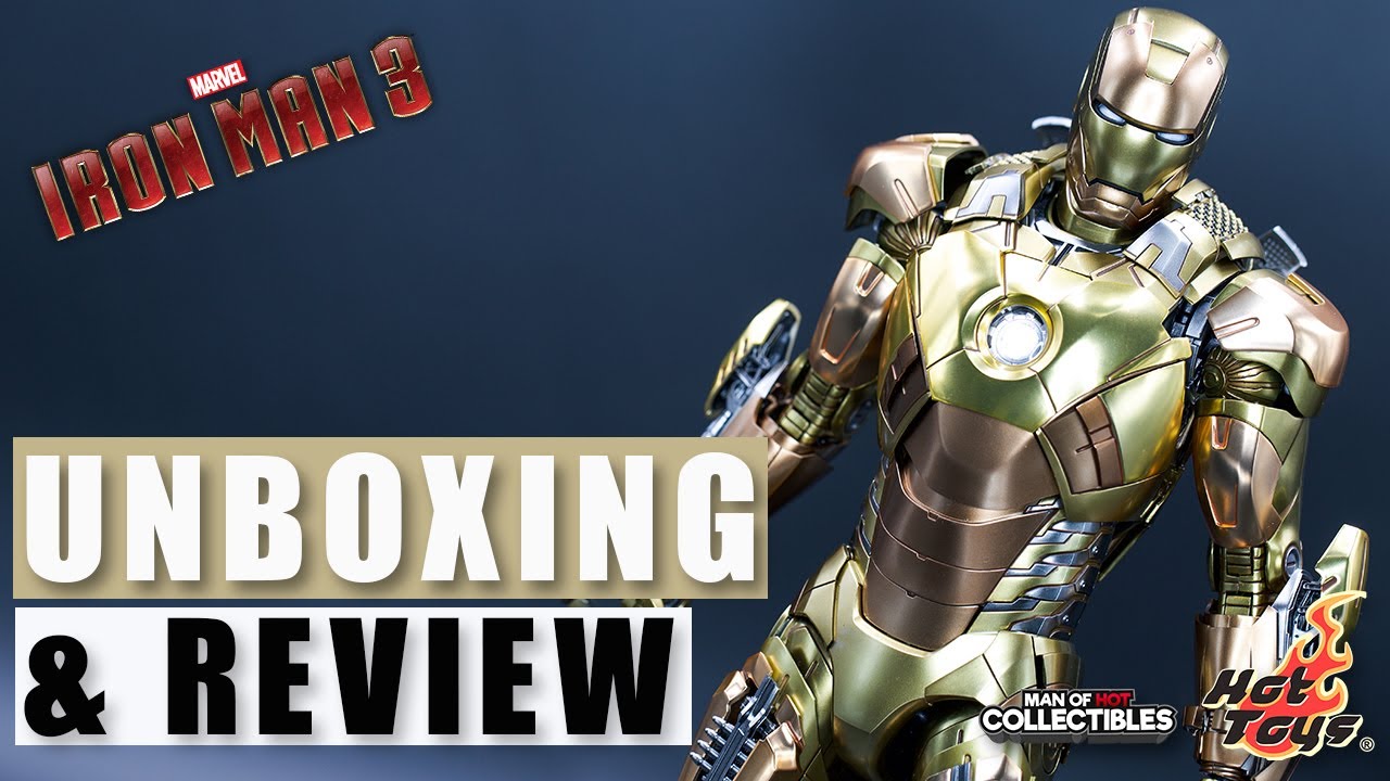 Hot Toys Iron Man MK21 Midas 20th Anniversary EXCLUSIVE Unboxing and Review