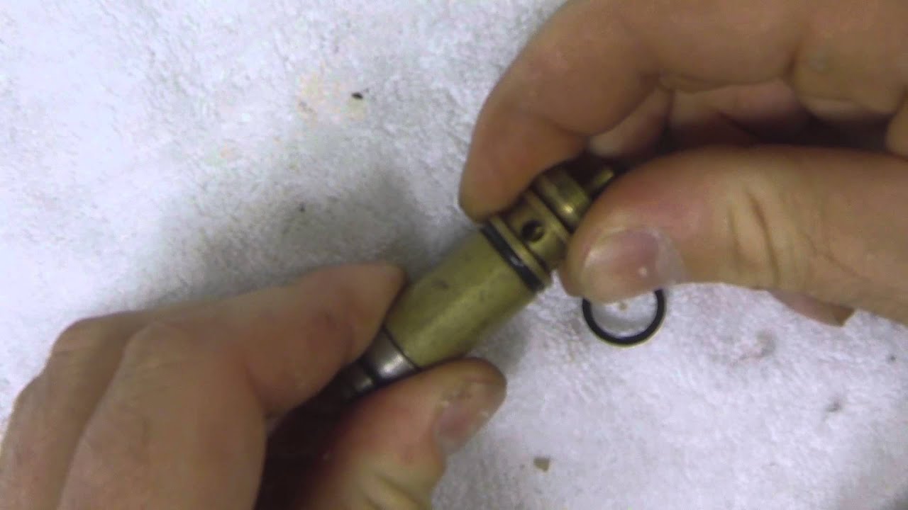 Replacing a Sheridan non cartridge valve's main oring