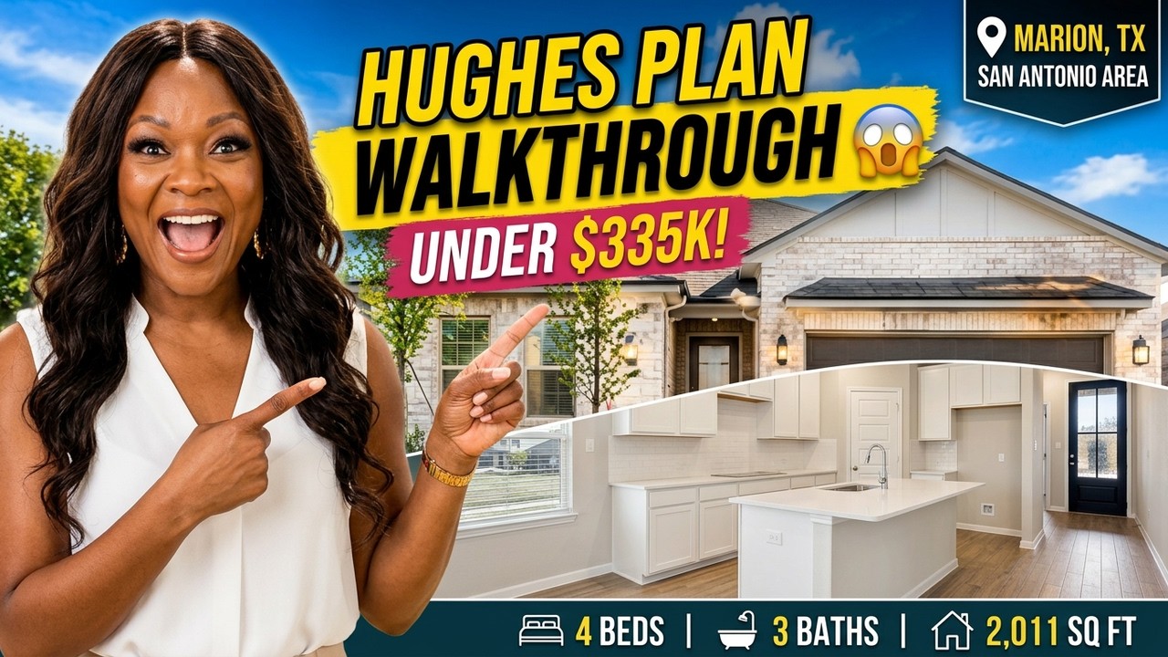 Meritage Hughes Floor Plan | Stetson Ridge Marion | Complete Home Tour & Features