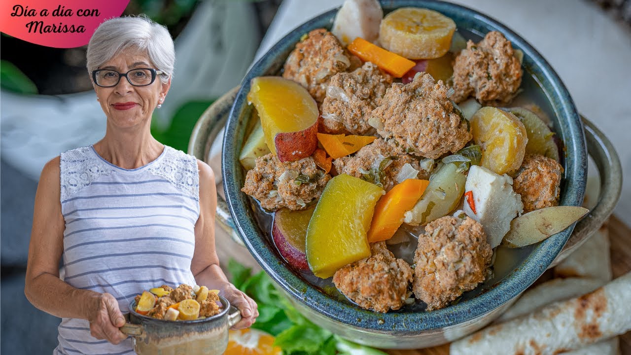 La tradicional Sopa de Albóndigas