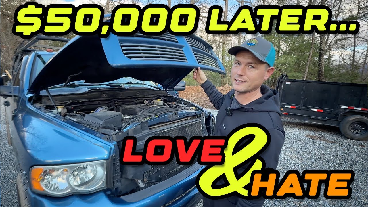 $50K Into a 17-Year-Old Truck… Was It Worth It? | Old Blue Work Truck Tour