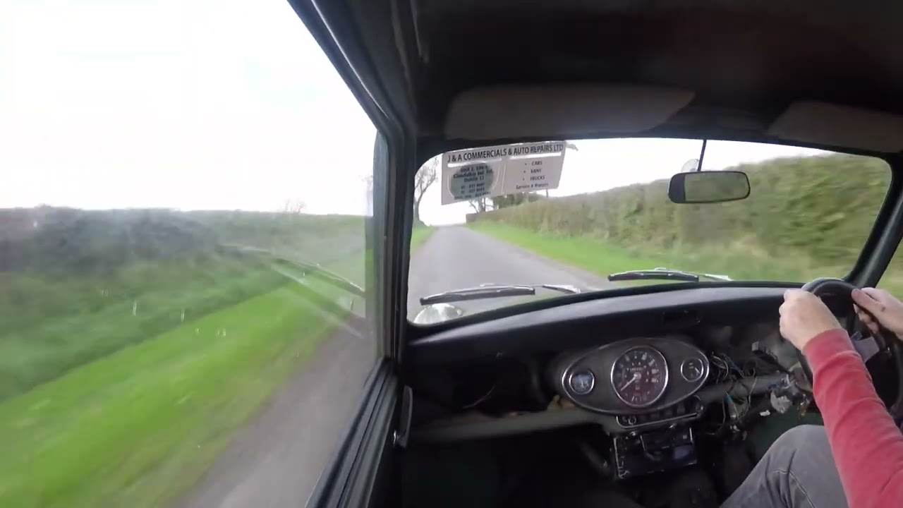 Mini 1330 drive by and in car