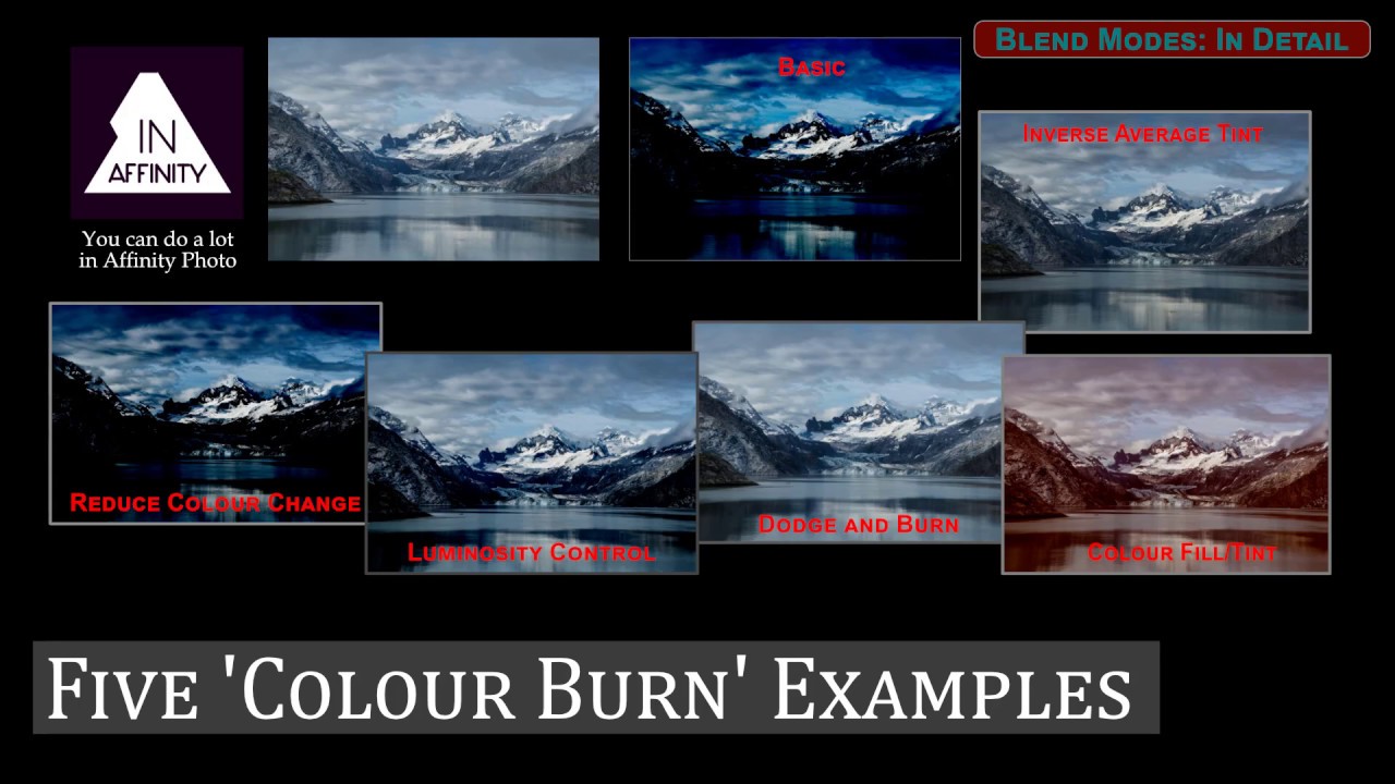 Five Examples of How to Use the 'Colour Burn' Blend Mode