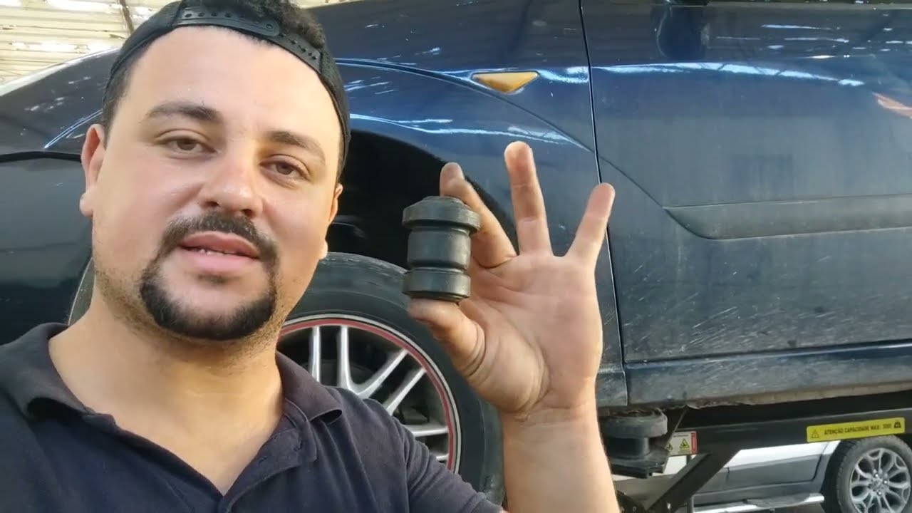 como trocar a bucha menor da balança dianteira do Ford focus