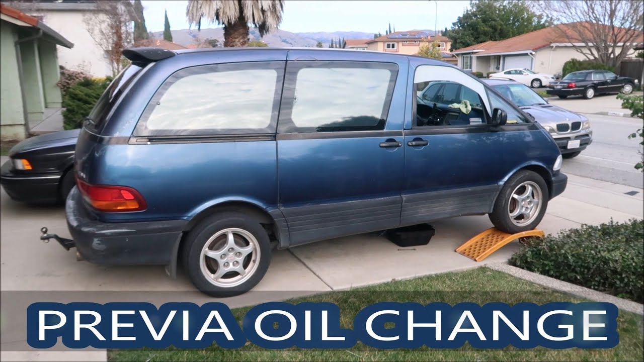 Previa Oil Change