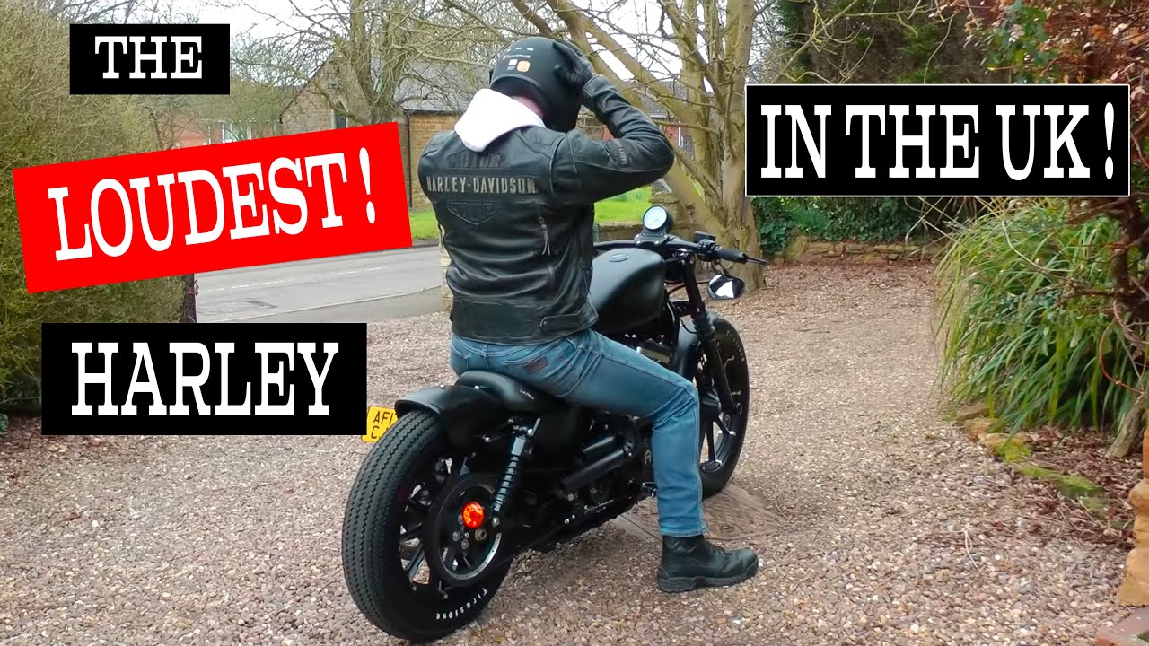 The LOUDEST Harley-Davidson Iron 883 in the UK!