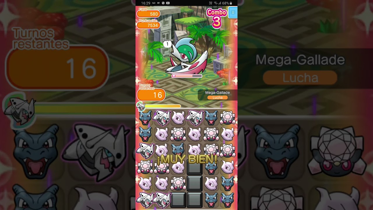 Mega Gallade Pokemon Shuffle 2020