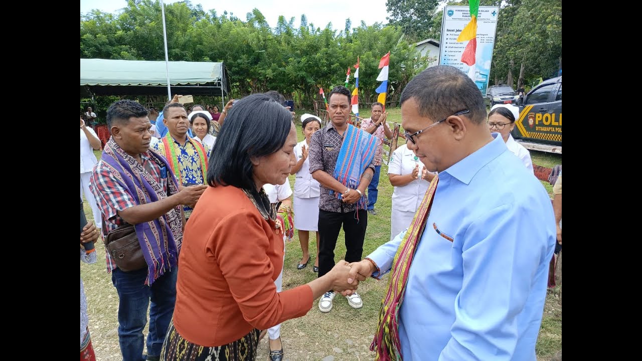 Gubernur NTT Mengunjungi Puskesmas Alas Kabupaten Malaka