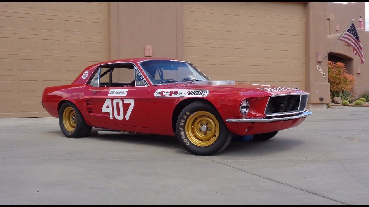 PRAWDZIWY Holman Moody Mustang z 1967 roku, fabryczny Peru Ford Sounds i historia jazdy moim samo...