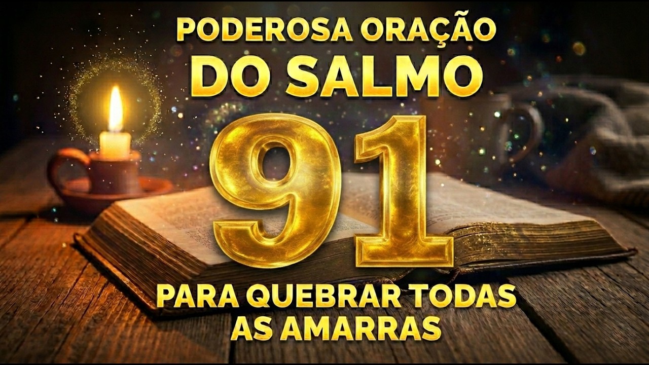 PODEROSA ORAÇÃO DO SALMO 91 – 9 DE MARÇO | PARA QUEBRAR TODAS AS AMARRAS ESPIRITUAIS
