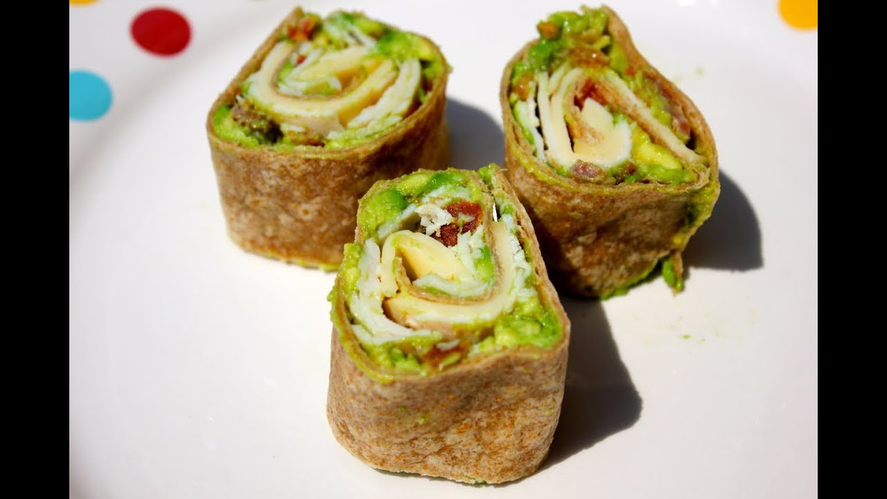 Turkey Avocado Pinwheels Recipe