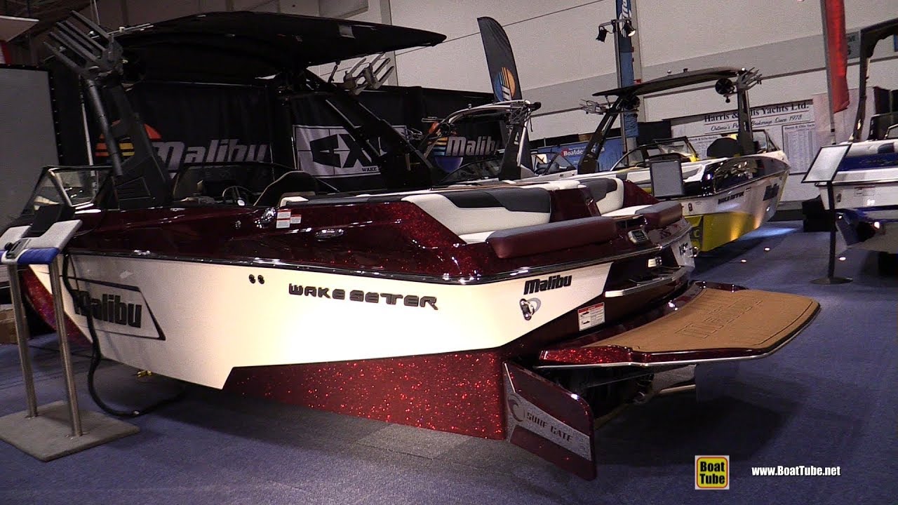 2018 Malibu LSV Wake Boat - Walkaround - 2018 Toronto Boat Show