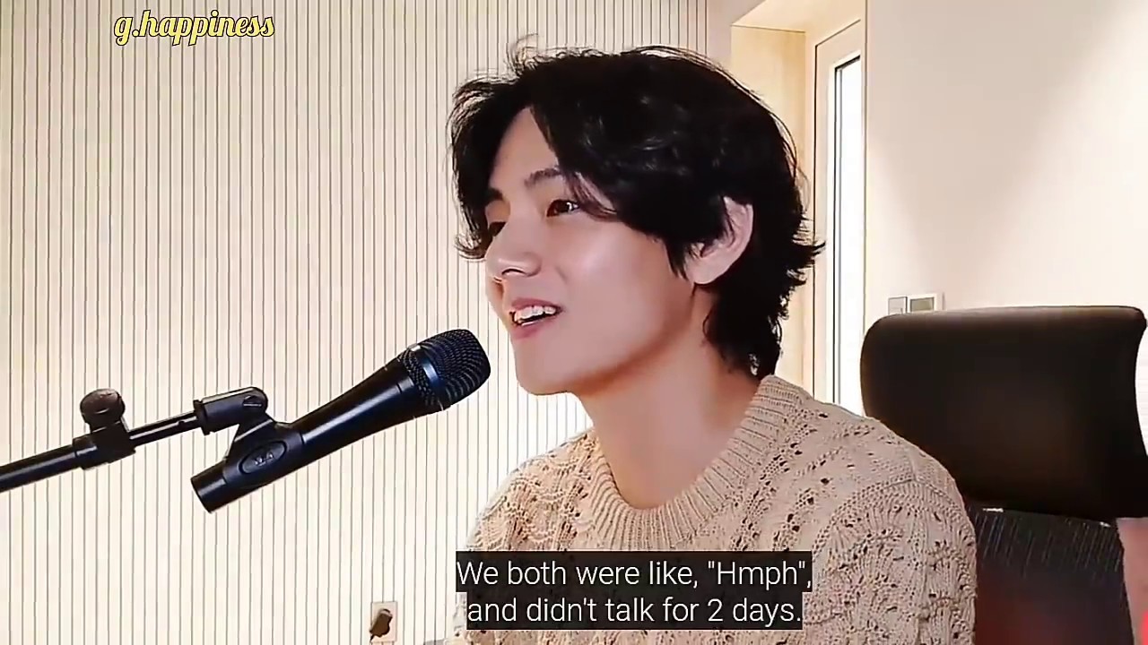 Taehyung dumpling incident story with Jimin (BTS dumpling story) english subbed