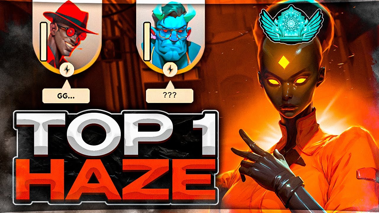 TOP 1 HAZE PLAYER DESTROYED ETERNUS 6 LOBBY! - Deadlock POV Haze (PlayW1thMeow) Game Play - High MMR
