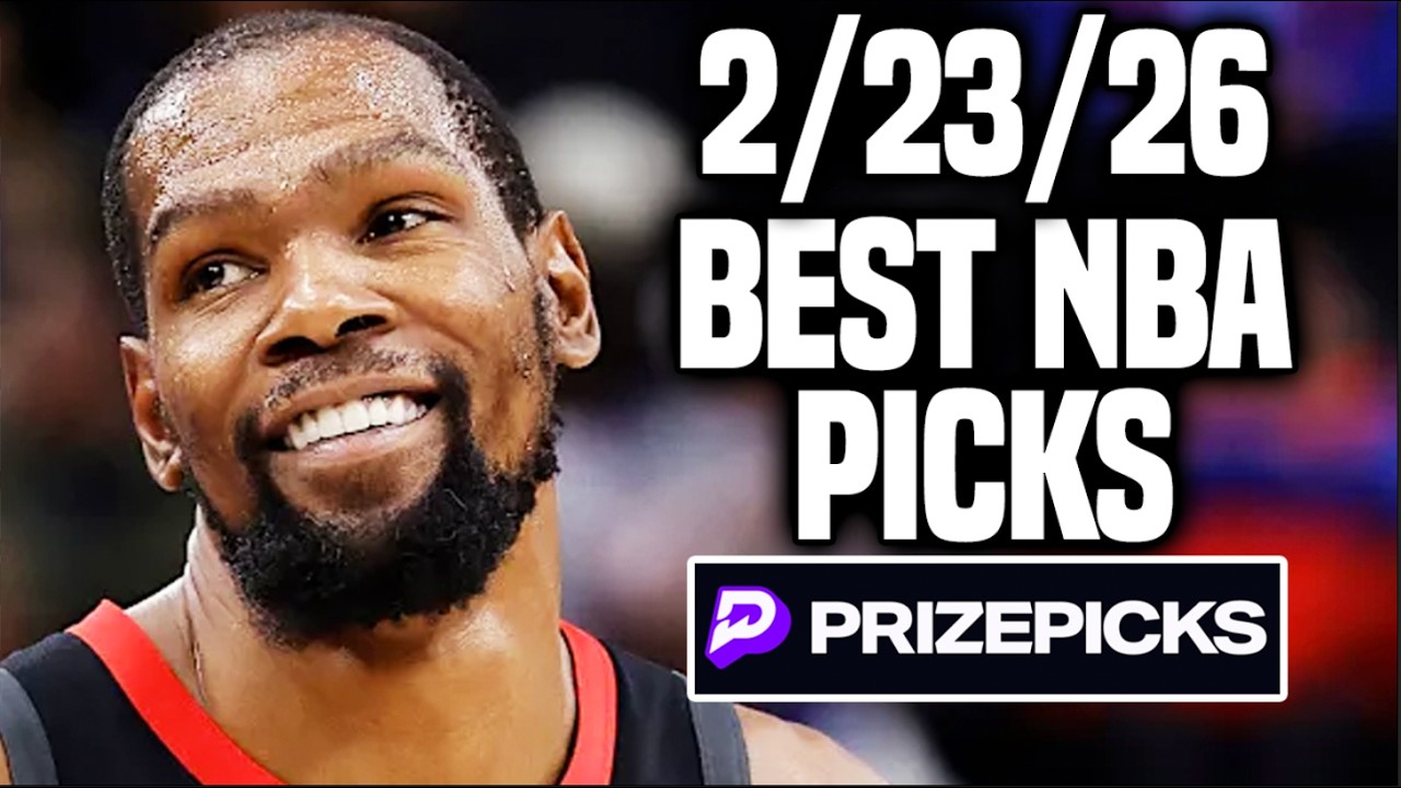 PRIZEPICKS TODAY NBA MONDAY 2/23/26 - FREE PICKS! - BEST PLAYER PROPS - NBA TODAY