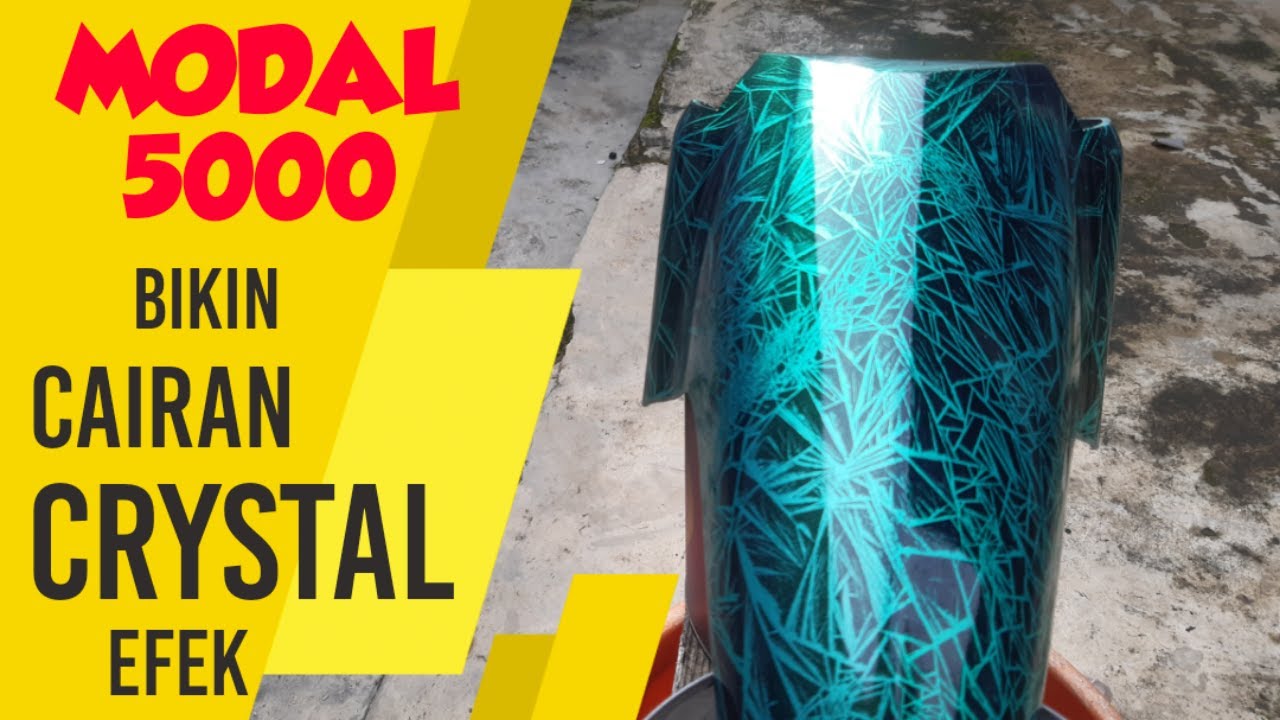 Cara Membuat Cairan Crystal Fx dan Tutorial Aplikasinya