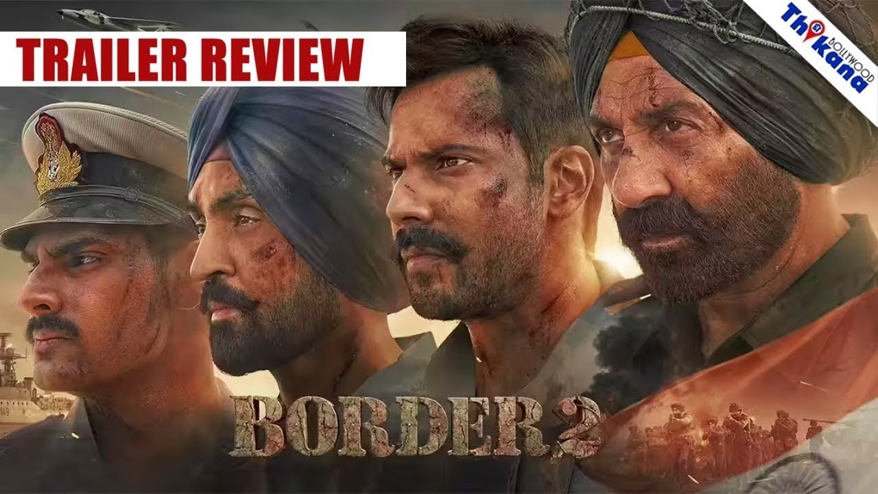 BORDER 2 TRAILER REVIEW || Fimly Bollywood || Review by Shivam #border2
