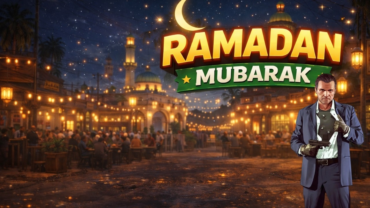 Ramadan Mubarak | Nightout With Boys | GTA 5 REAL LIFE S2 EP #13 | Sarim The Gamerz
