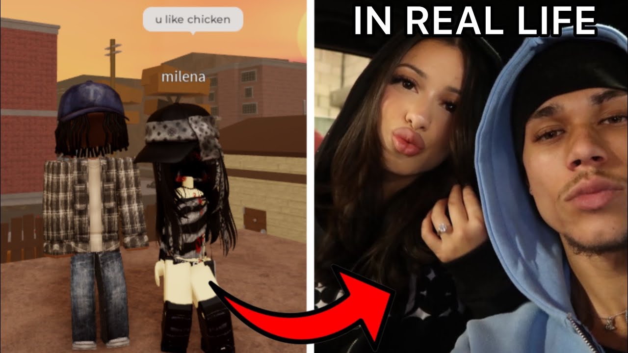 Я познакомился с ней в Roblox, а затем в реальной жизни!