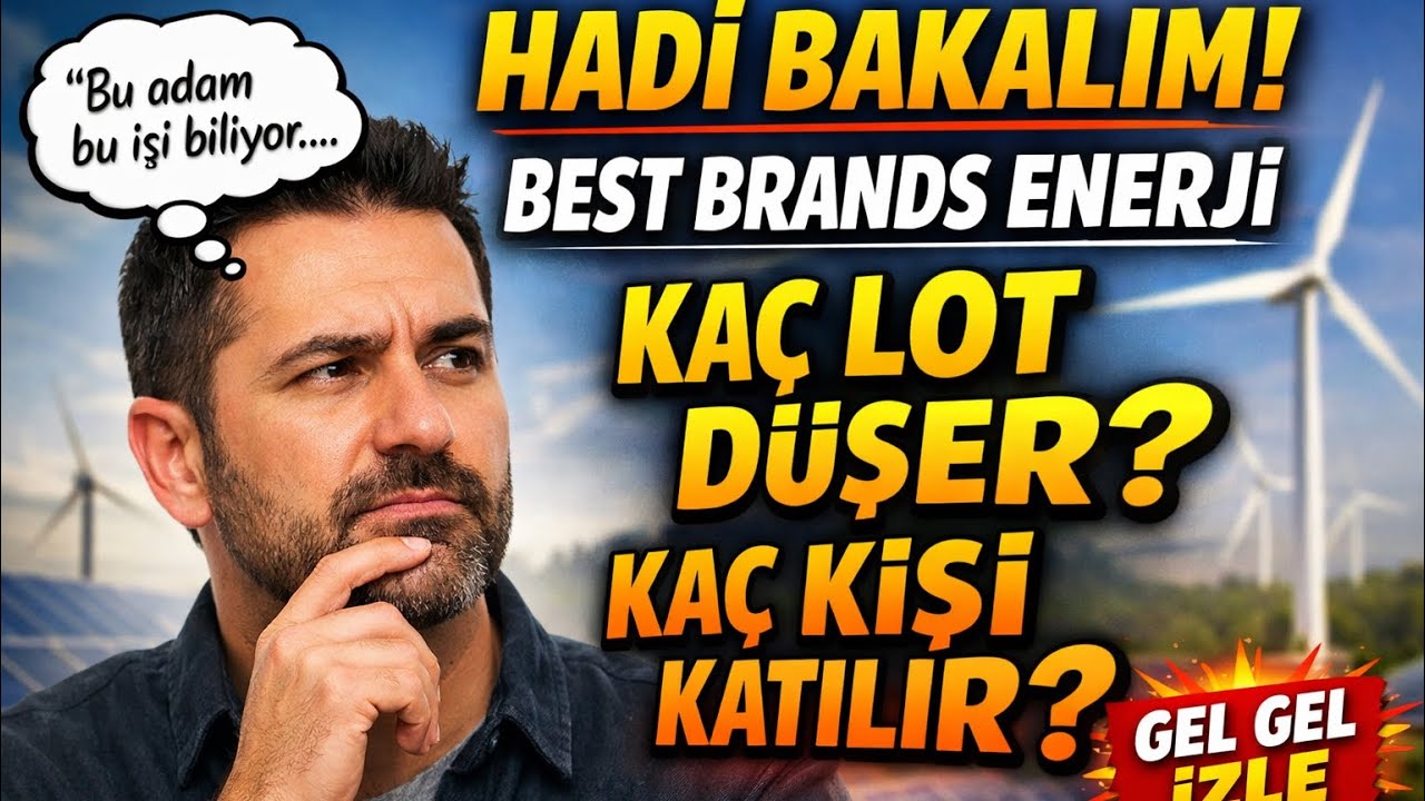 HADİ BAKALIM!! BEST BRANDS ENERJİ KA&Ccedil; LOT D&Uuml;ŞER KA&Ccedil; KİŞİ KATILIR GEL GEL İZLE #best #halkaarz 