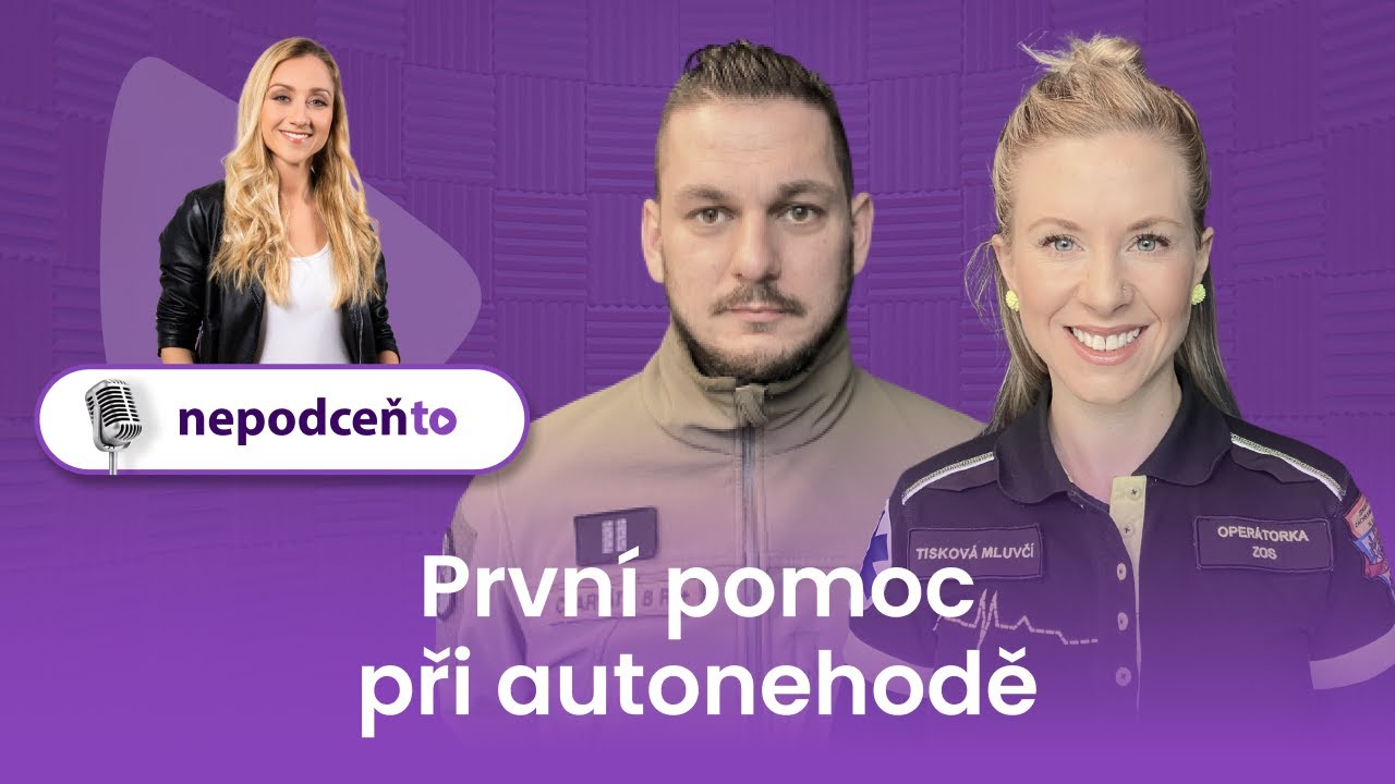 🎙 První pomoc při autonehodě. Jak postupovat na místě nehody?