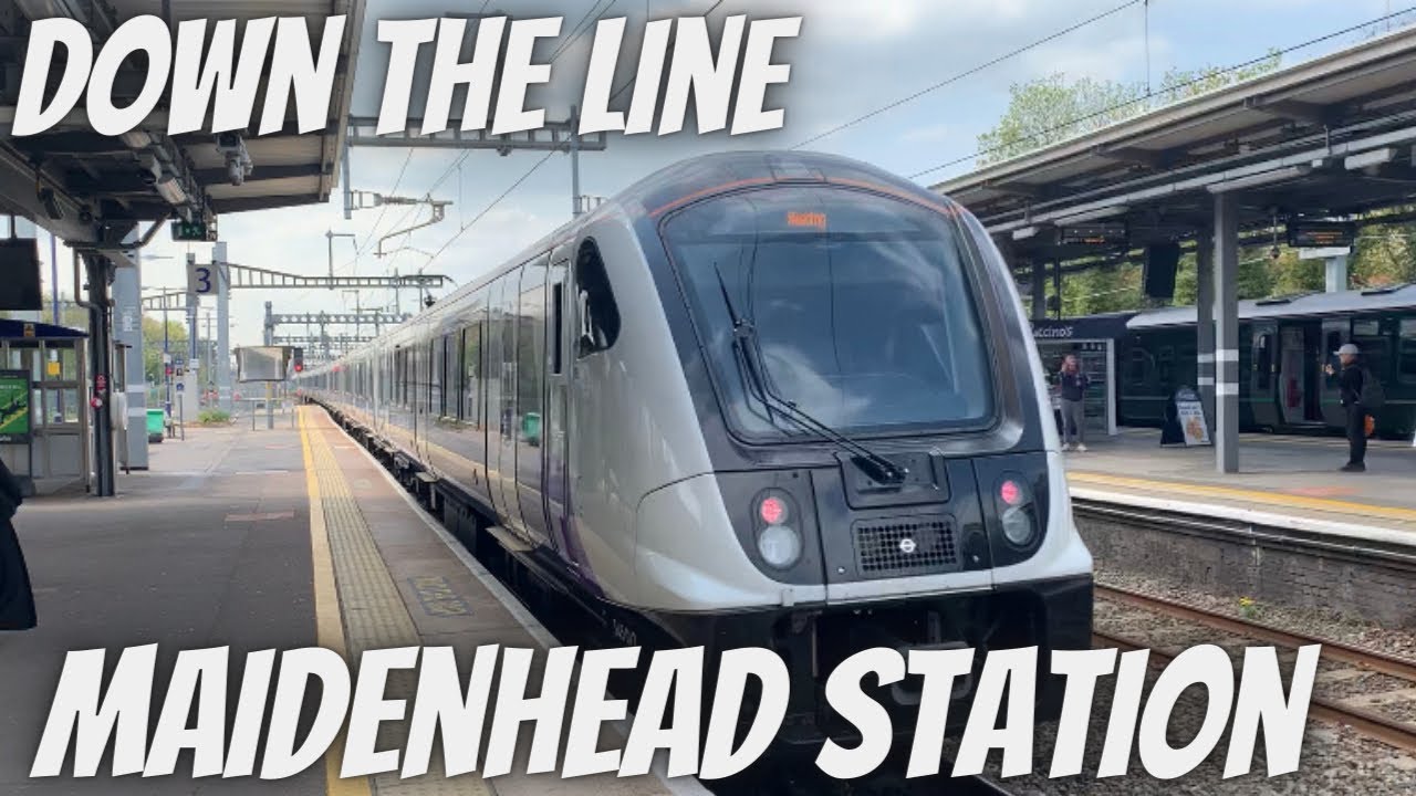 Maidenhead Railway Station (Berkshire, GWR, TFL Rail)