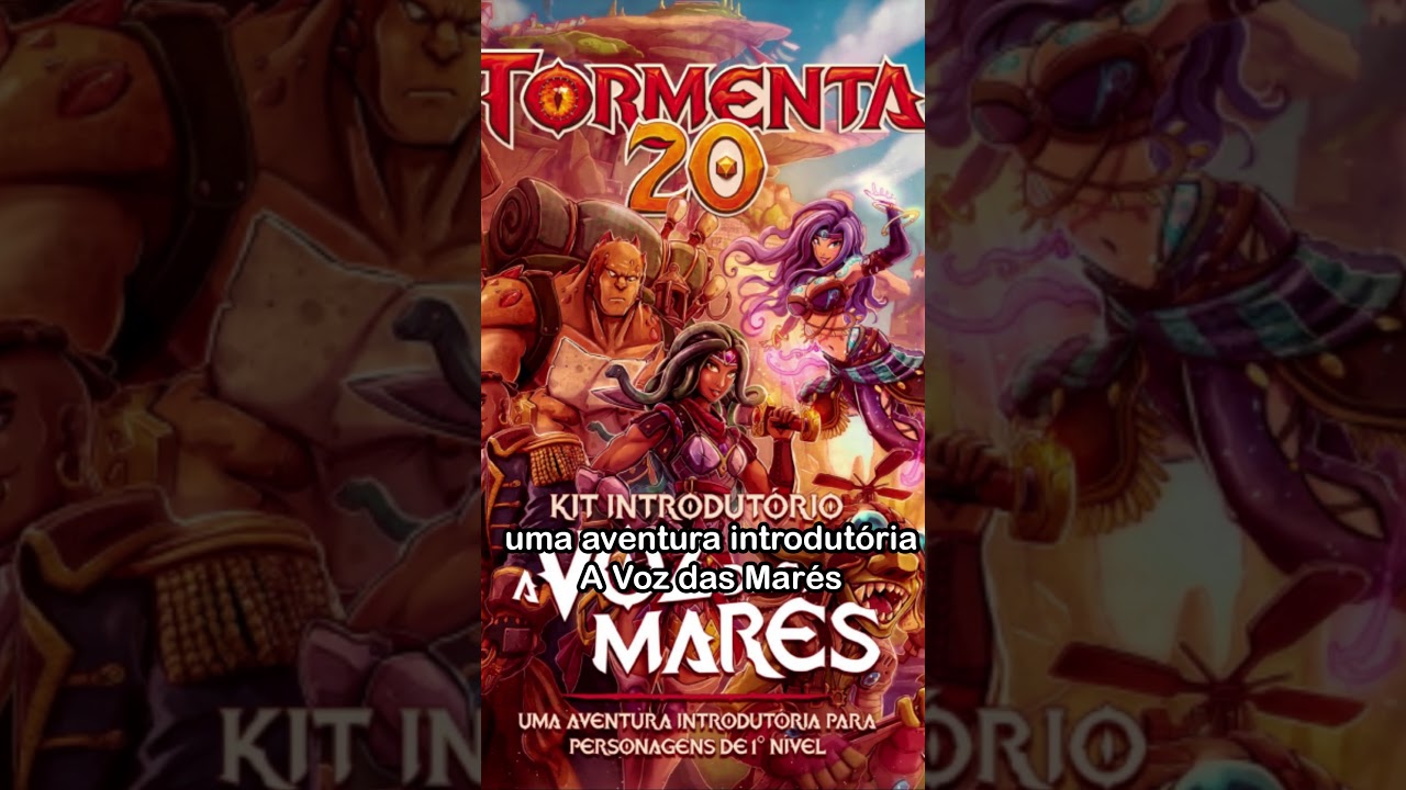 Conhe&ccedil;a o Kit Introdut&oacute;rio de Tormenta 20 #shorts #rpgdemesa #tormenta20