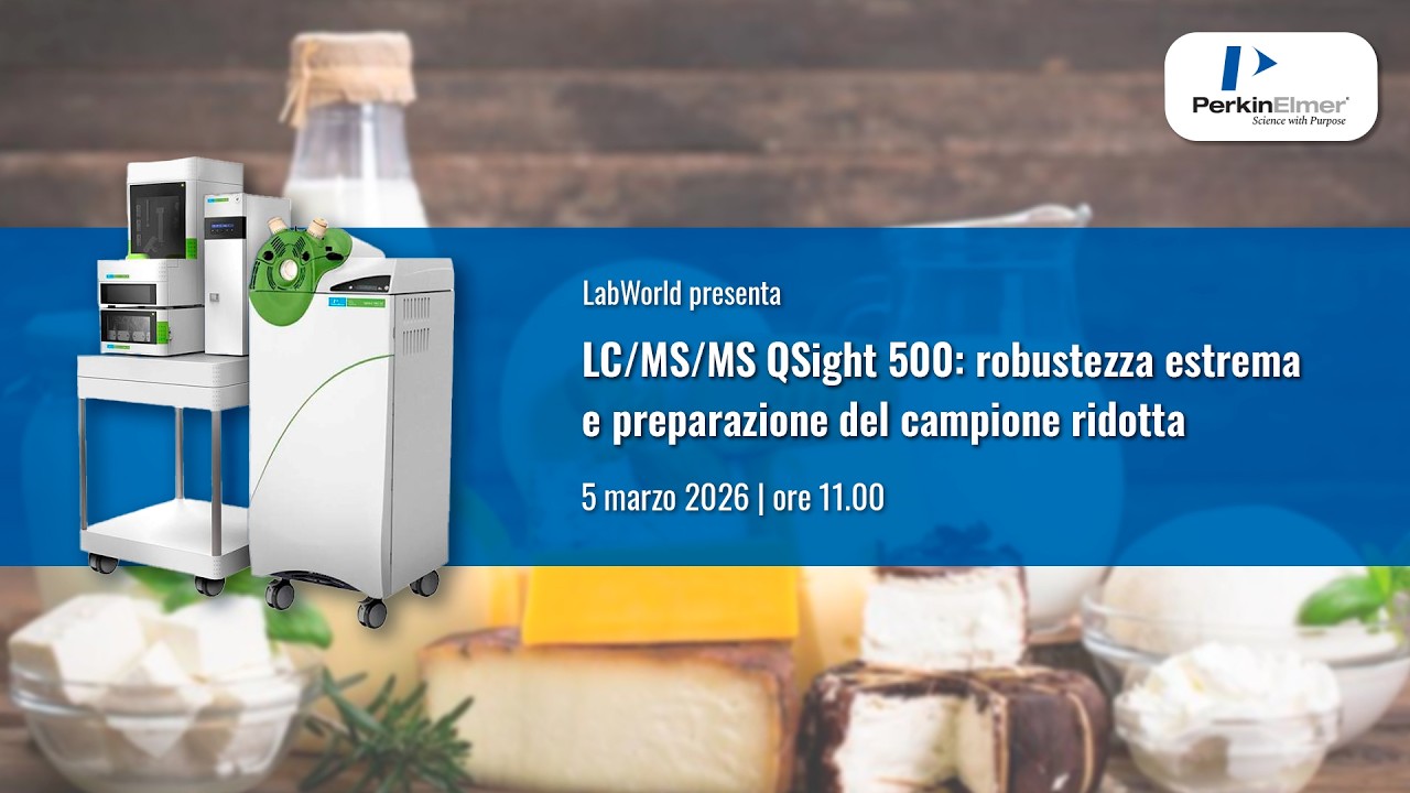 LC/MS/MS QSight 500: robustezza estrema e preparazione del campione ridotta