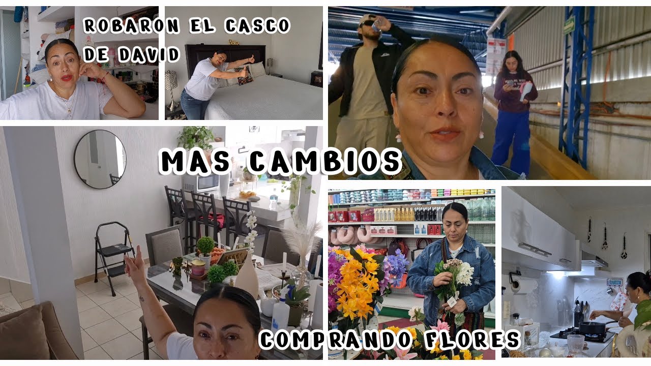 LE ROBARON EL CASCO A MI HIJO😣 CAMBIOS Y COMPRAS PARA LA CASA 🤗Alin VM