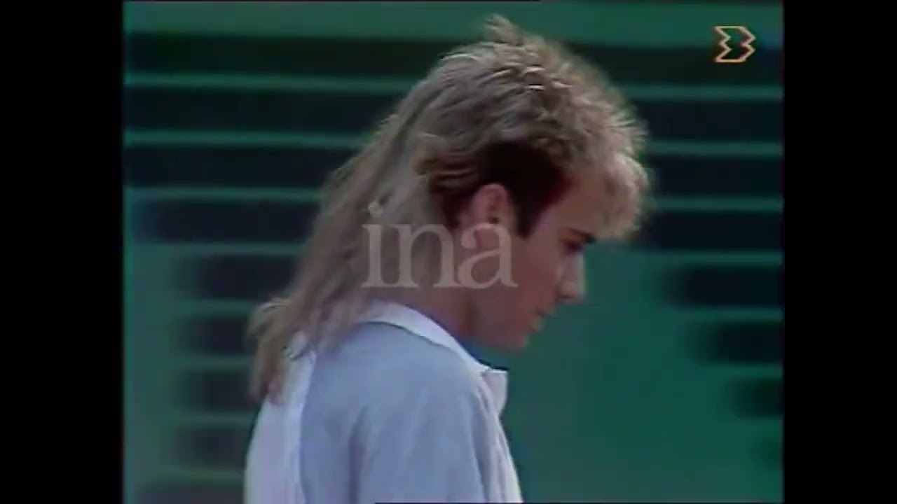 Roland Garros 1989 3R Courier vs Agassi