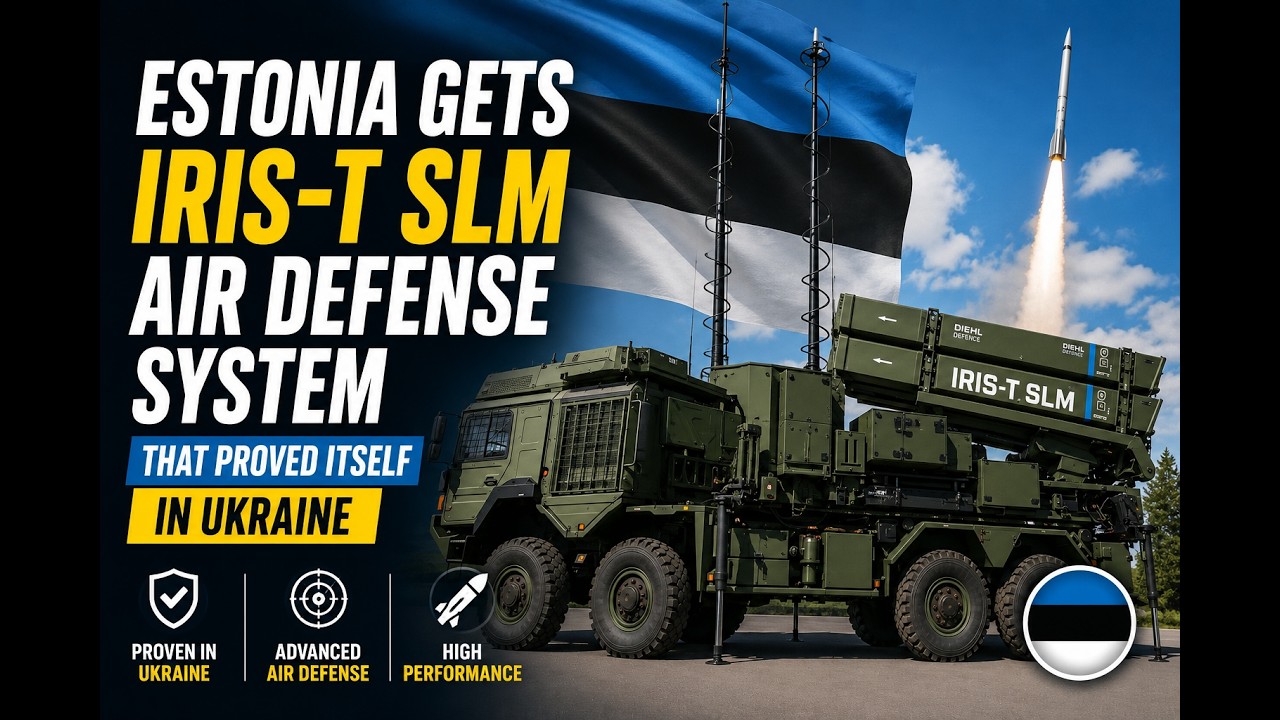 Estonia gets IRIS-T SLM air defense system that proved itself in Ukraine