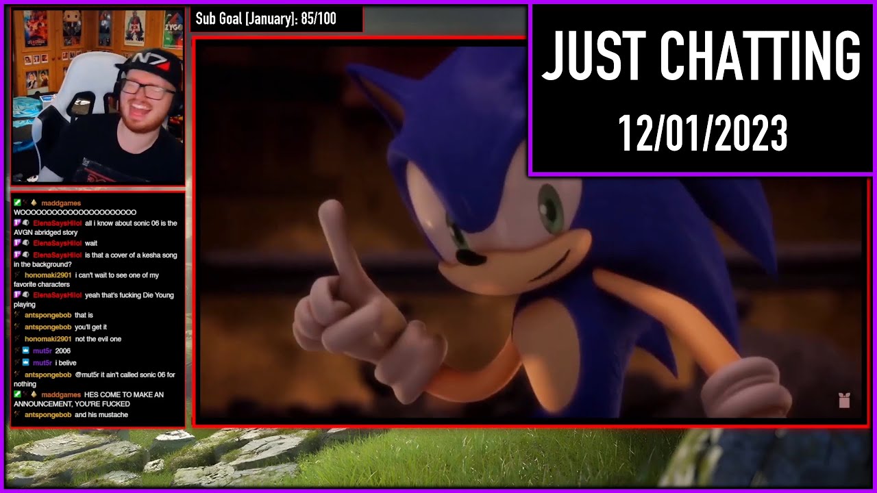 Just Chatting: Sonic 06 Fandub Reaction [12th January 2023]