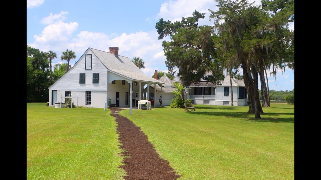 4K Virtual Walk through The Kingsley Plantation in Jacksonville, FL.
