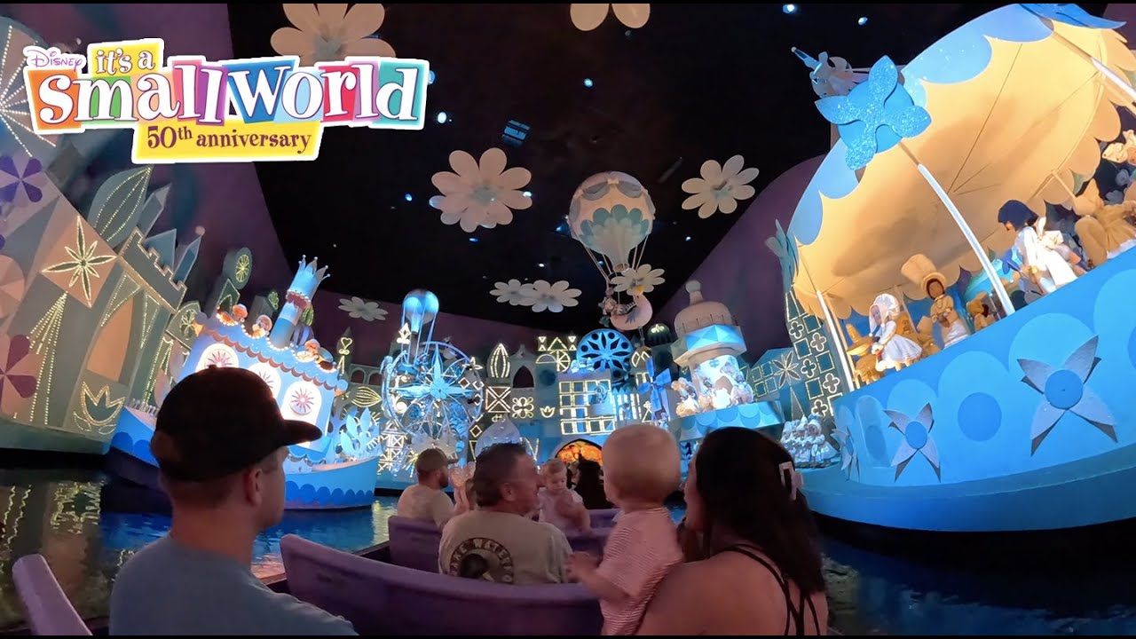 It's a Small World 360° Full Ride POV - Magic Kingdom Disney World 2025