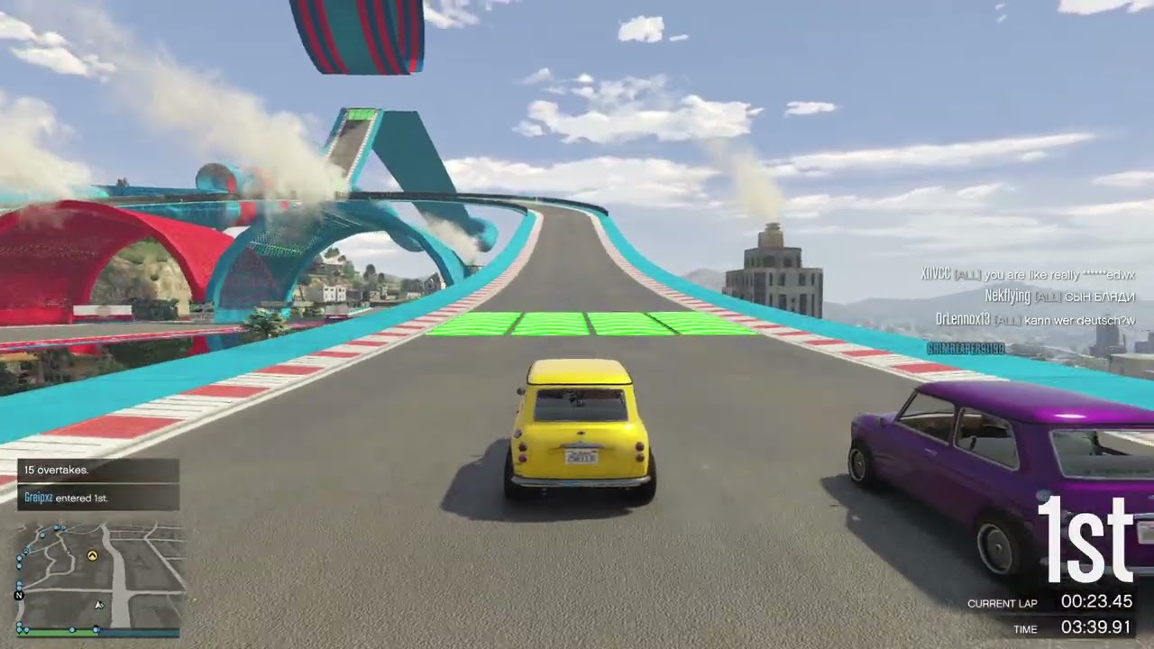 GTA 5 ISSI CLASSIC RACE ONLINE STUNT