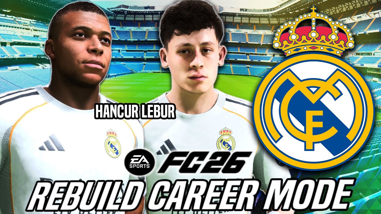 Rebuild Real Madrid Yang Sedang Ancur Lebur Untuk Kembali Mendominasi Eropa
